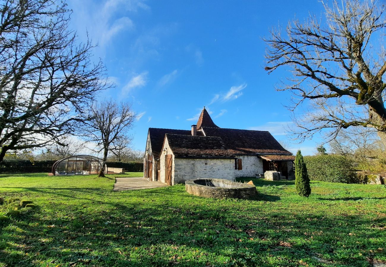 Maison à Flaujac-Gare - jolie maison de vacances avec piscine